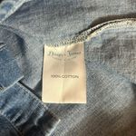 Draper James  Top‎ Womens 4 Blue Chambray Bell Sleeve Button Down Top Photo 6