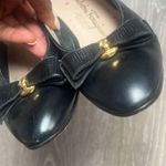Salvatore Ferragamo  Boutique Black Leather Bow Classic Pumps Photo 5
