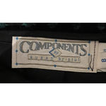 Susan Bristol Vintage  Brushed Velvet Midi Skirt Womens Size 8 Green Black Zip Photo 1