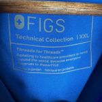 FIGS Catarina one pocket scrub top Royal Blue V neck technical collection Sz XXL Photo 4