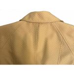 Evan Picone  Women's Blazer Jacket Size 10 Medium Sunflower Yellow Polyester Photo 3