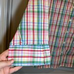 Westbound  Multicolor Plaid Print 3/4 Sleeve Button Up Blouse 16 Photo 4