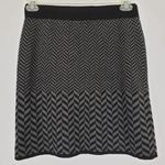 Kenar  Chevron Wool Blend Skirt Photo 2