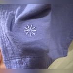 Athleta  ADONIS BLUE CREW NECK SHORT SLEEVE BLISS SWEATSHIRT TEE TOP SMALL Photo 7