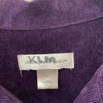 Christopher & Banks FINAL MARKDOWN Ladies  pinwale corduroy zip front jacket large Photo 2