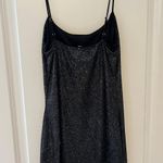 Lucy in the Sky Black Glitter Dress Photo 1