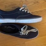 Collection B Women's Navy Canvas Sneakers Blue Size 9 Photo 1