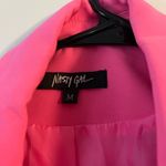 Nasty Gal Bright Pink  Blazer Oversized Photo 3