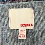 Bongo Vintage Cropped Distressed Denim Jean Jacket Sz XL (Juniors) Photo 6