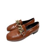 Blondo  Loafers Size‎ 5 Brown Slip On Waterproof Block Heel Chain Detail NEW Photo 1