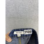 Buttons One Hart Women's Blue Denim Skirt Button Front Size XL Rose Gold  Photo 2