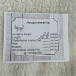 Urban Outfitters Outfitter Sherpa Fuzzy Zip Up Cropped Ivory Womens Jacket SZ M Photo 9