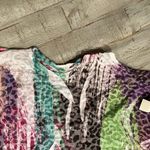 Evolution and creation NWT Women’s Multicolor Cheetah Print Evolution Small Tank Top Photo 1