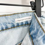 frame denim  Le High N' Tight Cropped Mini Boot Distressed Jeans Light Wash 29 Photo 13