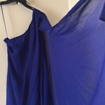 Reiss FLEUR SHEER CAPE SLEEVE MINI DRESS IN PURPLE, US 4, $330 Photo 9