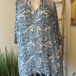 Roberta Roller Rabbit  Tunic Kurta Top Beach Pool Cover Up Small Photo 0