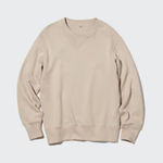 Uniqlo Crewneck Basic Light Sweatshirt Beige X-Small Photo 0