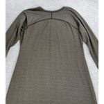 Cloud Chaser Sweater Dress Womens 2X Brown Olive Seamed A-line Pull On Midi Photo 8