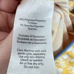 Berkshire Homewear Yellow Floral‎ Ruffle Shortsleeve Button Front Sleep Top 3X Photo 3