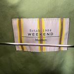 Max Mara Weekend Utility Jacket Green Size 8 Photo 2