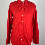 Everlane  Cherry Red Button Down Shirt Photo 0