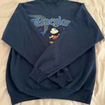 Disney X Hanes Disneyland Resort navy blue Established 1955 Mickey sweatshirt M Photo 5