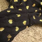 Torrid  Gold Heart Black Full-Length Pocket Leggings - size 1 Photo 5