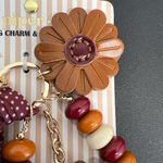 Piper K | Boho Vintage Bag Charm w/ Scarf Red Photo 3