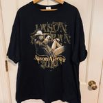 Anvil Jason Aldean 2010 tour country black tshirt 2XL Photo 0