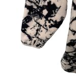 Zella  Cozy Up Polar Fleece Hoodie in Beige‎ Pumice Rosso Print Size XL NWT Photo 3