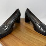 Peter Kaiser Pumps Womens Colorblock Black Patent Leather Block Heel Size 5.5 3 Photo 4