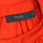 THML  Tangerine Embroidered Cut Out Dress Size Small Photo 6