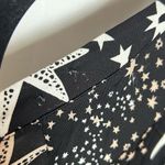 Ivyrevel Moon & Star Galaxy Space Galactic Print Bell Sleeve Deep V Mini Dress M Black Size M Photo 4