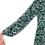 Louna Long Sleeve Daisy Green Floral Top size Medium Maxi Length V Neckline Photo 5