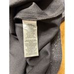 S.L Fashions Pleated Evening Dress Size 6 Gray Glitter Accents Rhinestone Brooch Photo 7