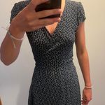 Brandy Melville  Navy Blue Tie Dress Photo 0