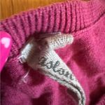 Y2K Carlson Cotton Cardigan with Ruffle Flowers, Size 3X Pink Photo 6