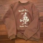 Brandy Melville Brown Rough Rider Erica Sweatshirt Photo 0