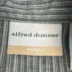Alfred Dunner  Women's Plus Size 24W Gray Jacket w/ Pockets & Roll-Up Sleeves Photo 9