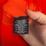 Anthropologie MAEVE red sleeveless textured button down dress medium Photo 5