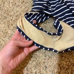 Garnet Hill  Navy White Nautical Stripe One Piece Swimsuit Photo 6