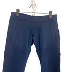 Adidas X Stella McCartney Blue Mesh Crop Leggings Women Sz S Photo 1