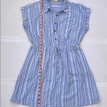 Pink republic Blue and White Striped Mini Dress Small Photo 10
