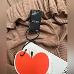 Cider  Rib Knit Pull‎ On Wide Leg Pants with Pockets Photo 6