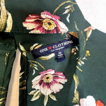 One Clothing Choker Neck Floral Boho Long Sleeve Blouse Size Small Photo 4