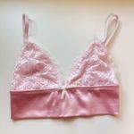Forever 21 Pink Lace Corset Tank Top Photo 0