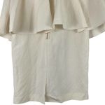 WHIT Silk White Shift Dress Size Petite Photo 7