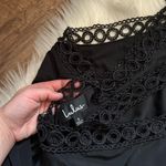 Lulus LULU’S Any Sway, Shape, Or Form Black Lace Halter Dress Photo 6