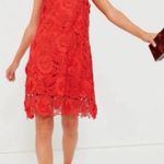 Tuckernuck  Blythe Mini Dress Red Guipure Lace Small cocktail party feminine Chic Photo 0