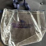 Clear Gonzaga Zip Bag Photo 0